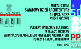 Świętuj z nami Światowy Dzień Architektury! 1 Lipca 2022 Rynek w Rzeszowie