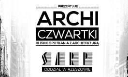 [03.11.2016] ARCHICzwartki – MWM ARCHITEKCI