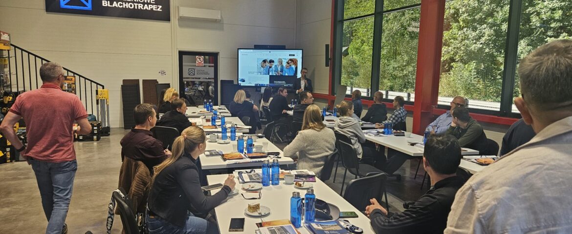 Fotorelacja z wyjazdu szkoleniowego do siedziby firmy Blachotrapez